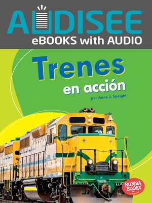 cover image of Trenes en acción (Trains on the Go)